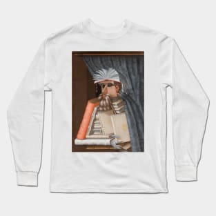 The Librarian - Giuseppe Arcimboldo Long Sleeve T-Shirt